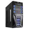 Caixa Atx Gaming 2Hix Chief - Black/Blue - GreenFever