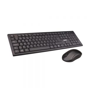 Teclado + Rato Wireless 2Hix Kmw35A Preto - GreenFever