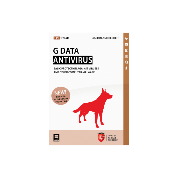 Gdata Antivirus 1Pc/1Ano – GreenFever