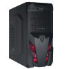 Caixa Halfmman Gaming Atx - Roba - Black/Red - GreenFever