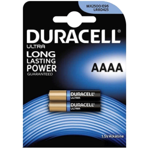 Pilha Duracell Ultra Power AAAA Pack 2 - GreenFever