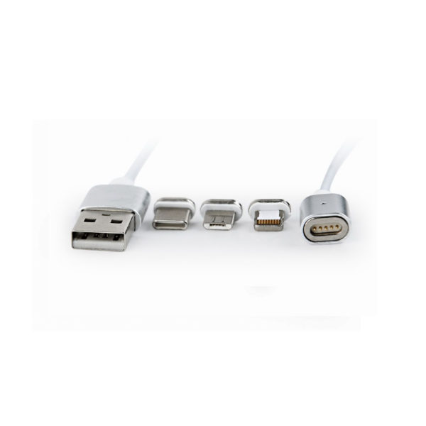 Cabo USB 2.0 Carregamento 3 em 1 Magnético - GreenFever