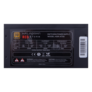 Fonte Halfmman 750W - Halfmman - Red Storm - 80Plus - Image 2