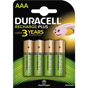 Pilhas Duracell AAA Recarregável – GreenFever