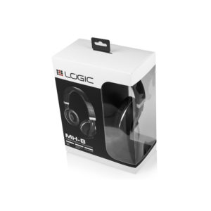Auscultadores Logic Com Microfone MH-8 Preto - Image 2