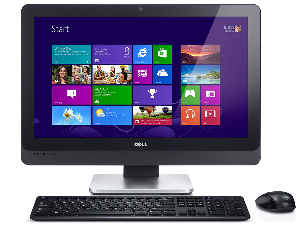 All-In-One Dell Optiplex 9030 Core i5-4690s 3.20GHz 8Gb 128Gb SSD Win10Pro 23" FullHD Touch - Image 3