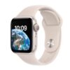 Apple Watch SE  GPS  Celular  40mm  Caixa de AlumÃ­nio em Branco   Correia Desportiva Branca