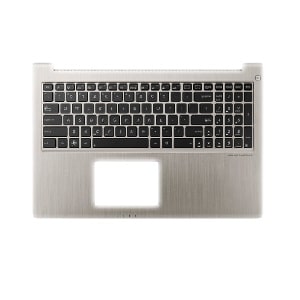 TECLADO PORTÁTIL ASUS ZENBOOK UX51 UX51VZ  PRETO C/PALMREST