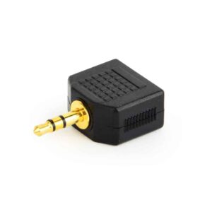 Alternative view of Adaptador 3.5mm p/ 2saidas para som  Preto