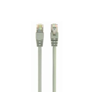 Cabo Rede Cat 6A LSZH.  1M  - Cinza