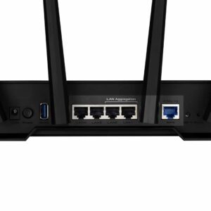 Alternative view of Router Asus 90IG0790-MO3B00 Gigabit Ethernet (2,4 GHz / 5 GHz) Preto