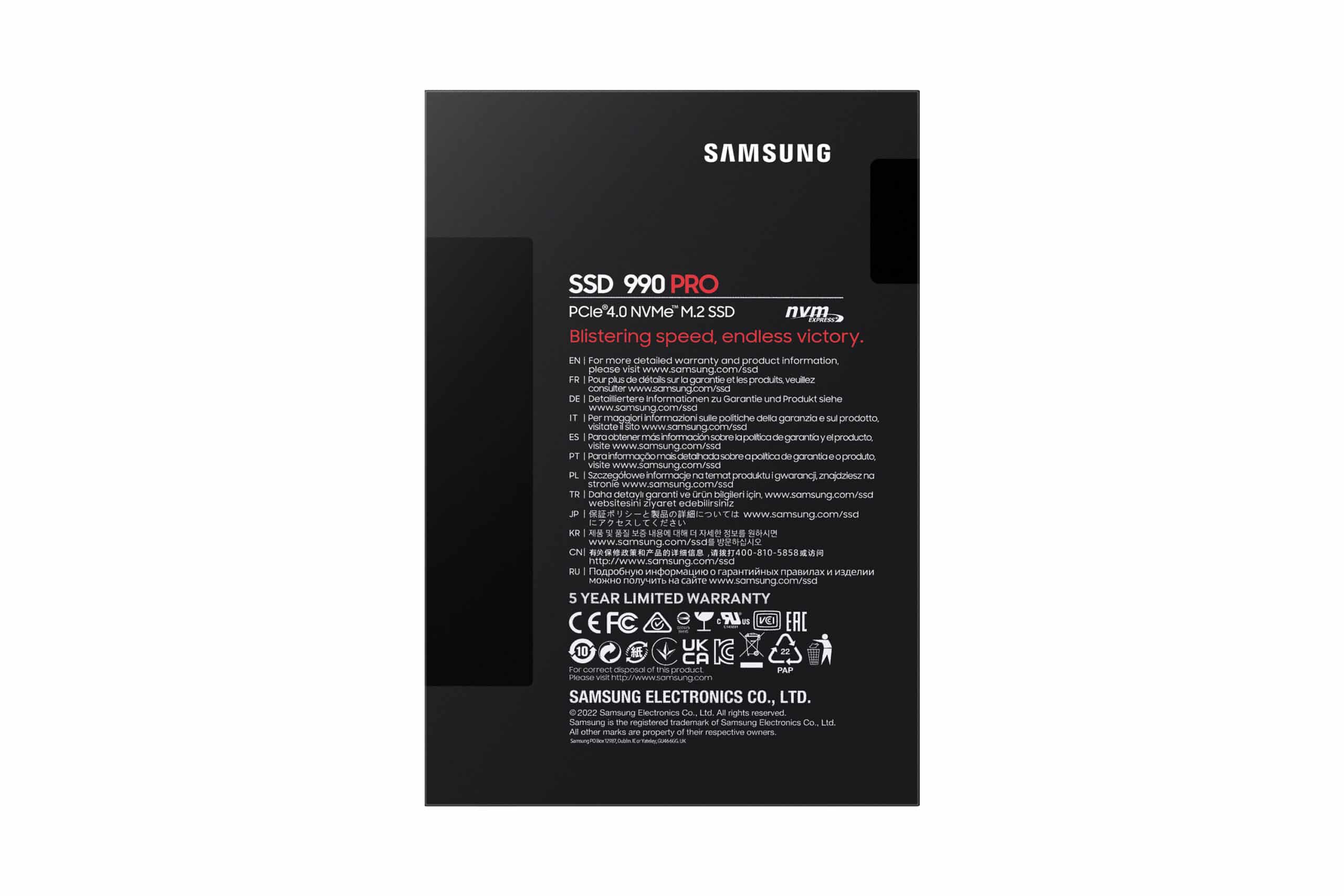 Disco SSD Samsung 990 Pro 2TB PCIe 4.0 NVMe M.2 - Image 6