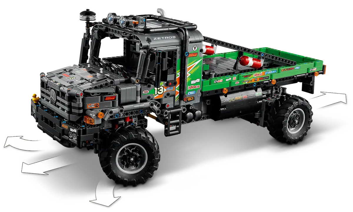 Lego Technic Camião de Testes Mercedes-Benz Zetros 4x4 - Image 10
