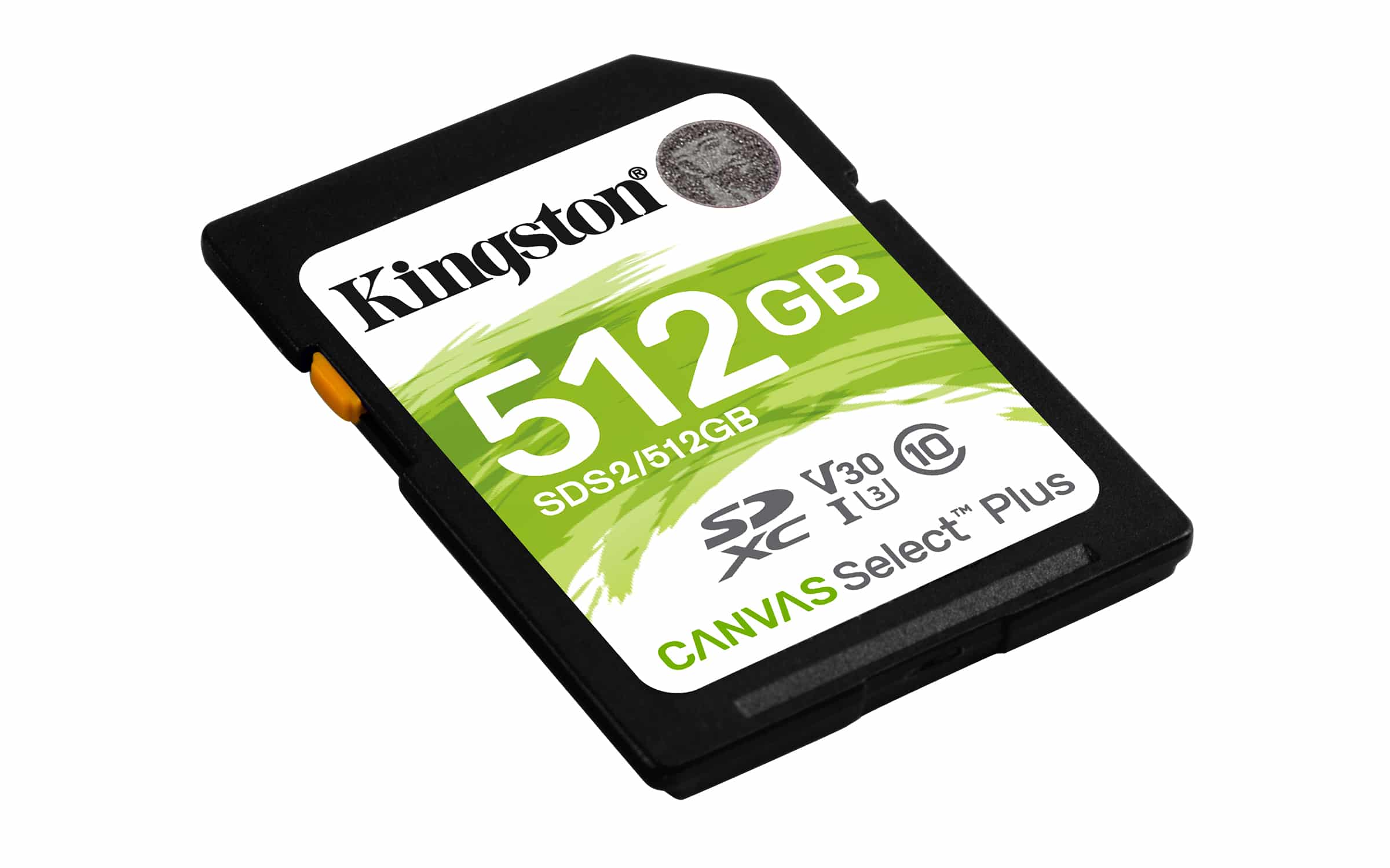 Cartão SD Kingston Canvas Select Plus 512Gb Video Class V30 UHS-I U3 Classe10 - SDXC UHS-I - Image 2