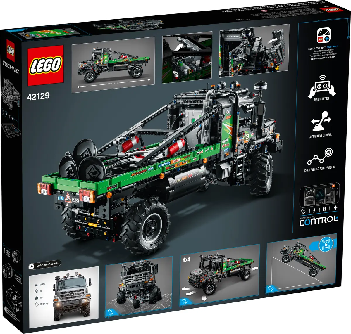 Lego Technic Camião de Testes Mercedes-Benz Zetros 4x4 - Image 11