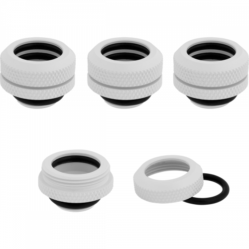 Hardline 14MM OD Fitting Four Pack Corsair Hydro X Series CX-9052013-WW Branco - Image 4