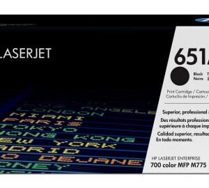 Alternative view of Toner Original HP 651A CE340A  Preto