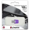 Pen Drive Kingston DataTraveler MicroDuo 3C 128GB USB 3.2  Dual-Type A e Type C