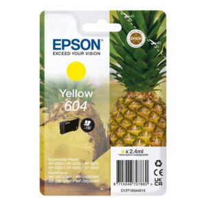 Tinteiro Original Epson 604 Amarelo
