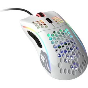 Alternative view of Rato Gaming Glorious Model D- Glossy Branco