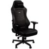 Cadeira noblechairs Hero Real Leather Preto