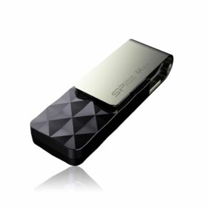 Pen Drive Silicon Power Blaze B30 64Gb USB 3.1 Gen1 Preta
