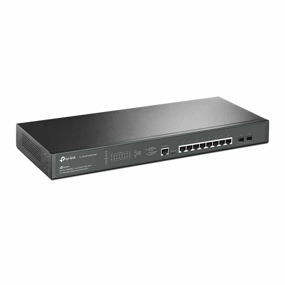 Switch TP-Link JetStream 8 Portas 2.5G, 2 Portas 10GE SFP+ L2+ c/ PoE+ 8 portas - Image 2