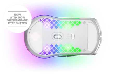 Rato Gaming Steelseries Aerox 3 RGB Wireless/Bluetooth 18000DPI Branco - Image 6