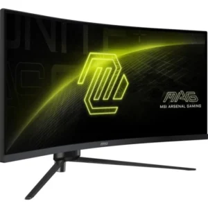 Monitor Curvo MSI MAG345CQR  34" UWQHD VA 180Hz 1ms 2xHdmi 1xDP Regulavel em Altura Gaming