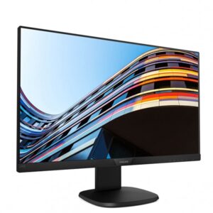 Monitor Profissional Philips S-Line 243S7EHMB 23.8"  Full HD  Multimedia  Vga Hdmi Pivot e Regul. em Altura