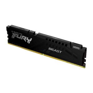 Alternative view of Memoria Dimm Kingston Fury Beast Black 32Gb Ddr5 5600Mhz CL40