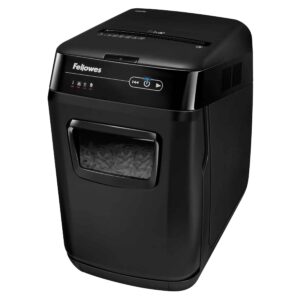 Destruidora de Papel Fellowes AutoMax 150C com corte automático - Capacidade 32L