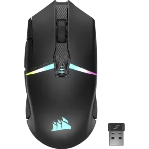 Alternative view of Rato Corsair Nightsabre Gaming RGB Wireless/Bluetooth 26000 Dpi Preto