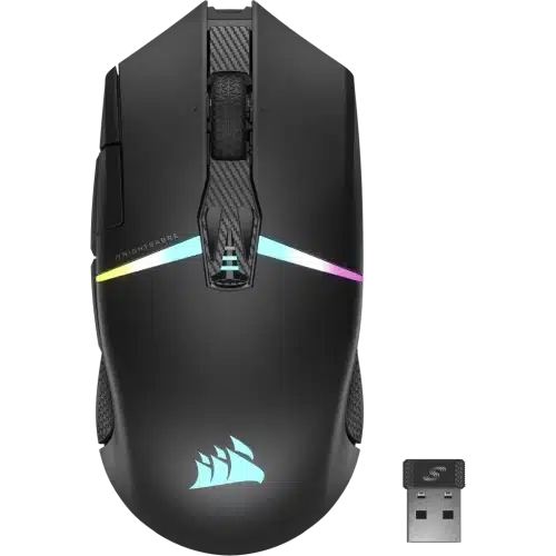 Rato Corsair Nightsabre Gaming RGB Wireless/Bluetooth 26000 Dpi Preto - Image 2