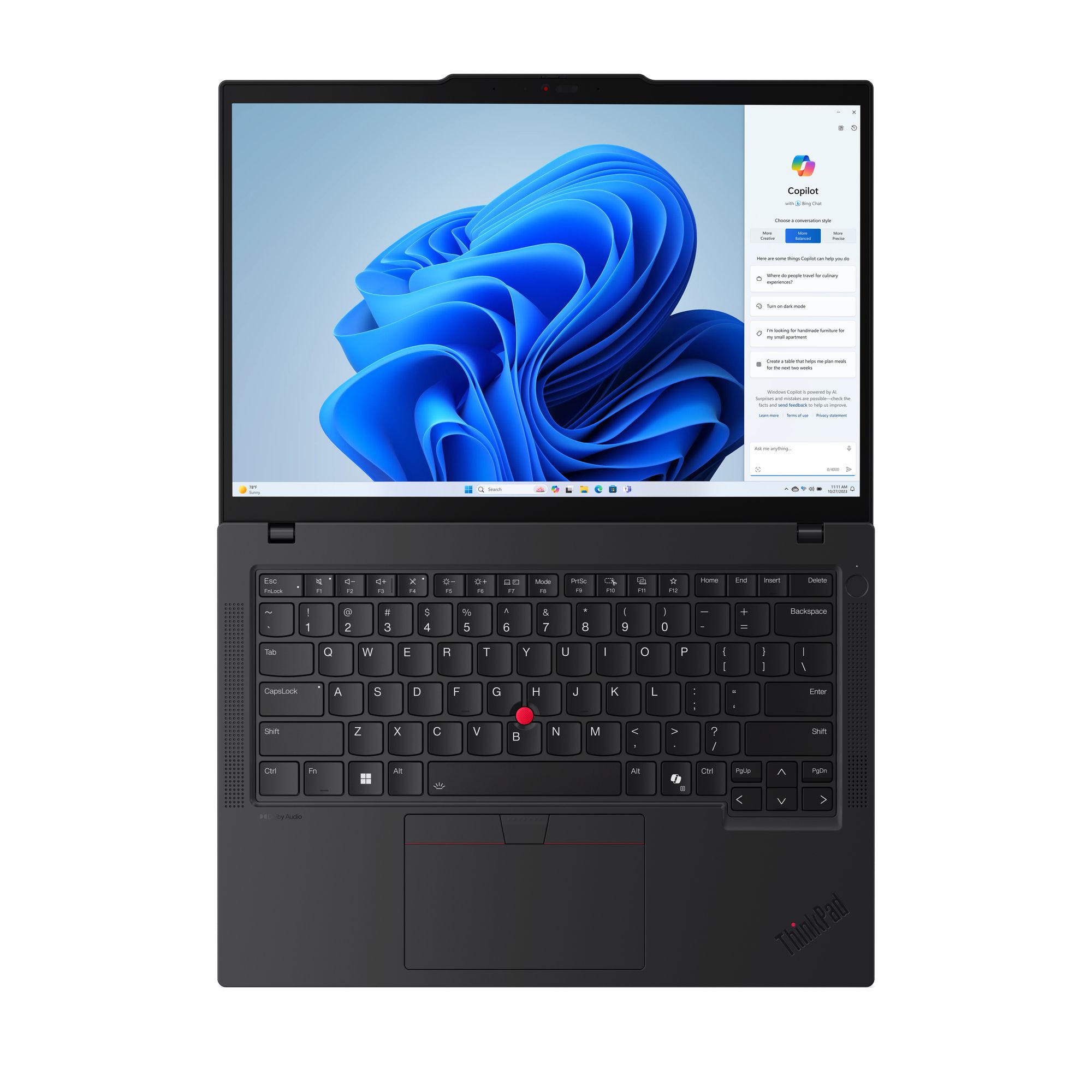 Portátil Lenovo ThinkPad T14 G5 14" Intel Core Ultra 7-155U 32Gb 1Tb Win11 Pro 3Y (1Y Premier) - Image 10