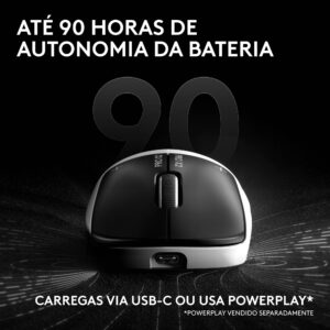 Rato Sem Fios Logitech G PRO X2 SUPERSTRIKE com Recetor USB Logitech LIGHTSPEED - Image 6