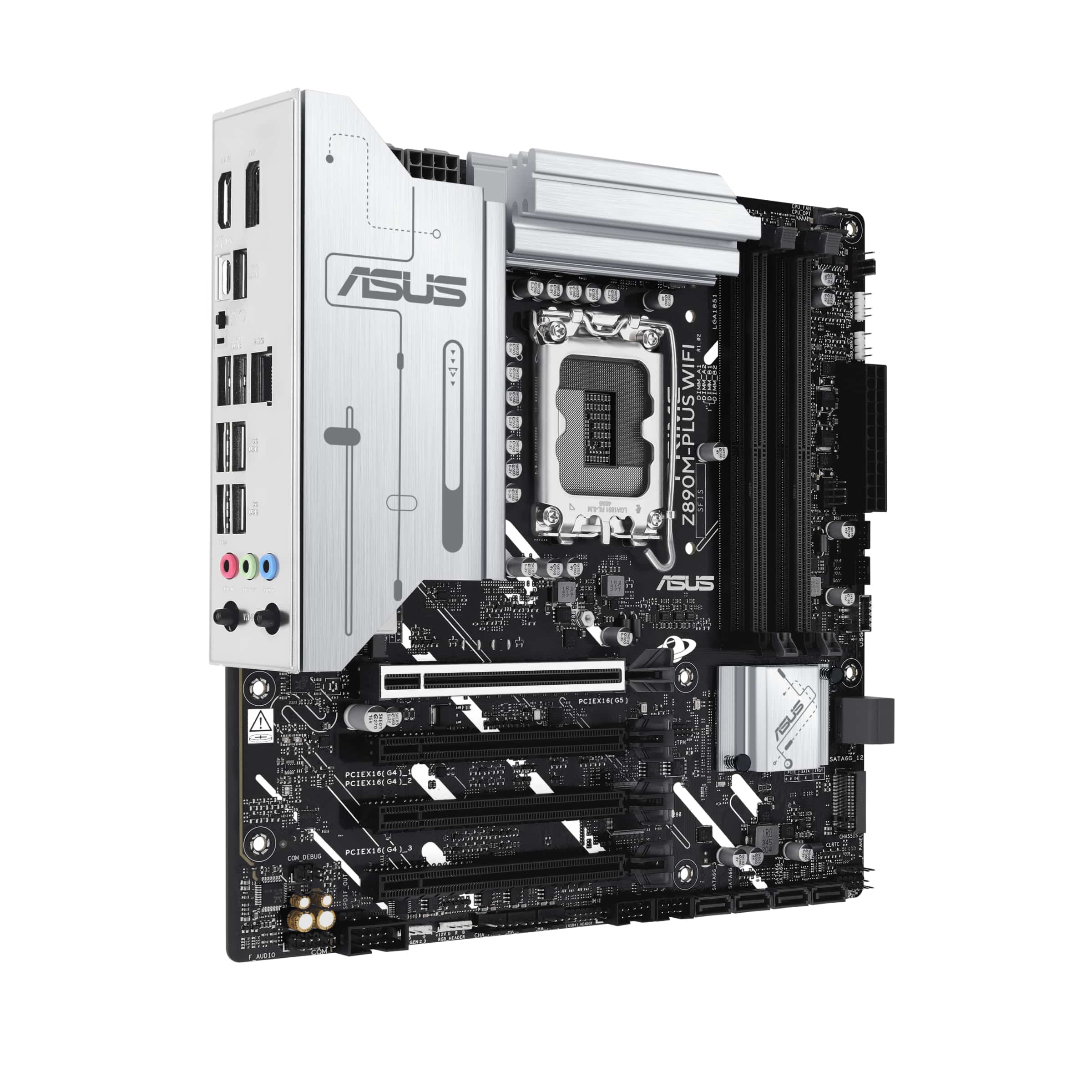 MotherBoard Asus Prime Z890M-PLUS WIFI Socket LGA1851 4xDDR5 Hdmi DP mATX - Image 4
