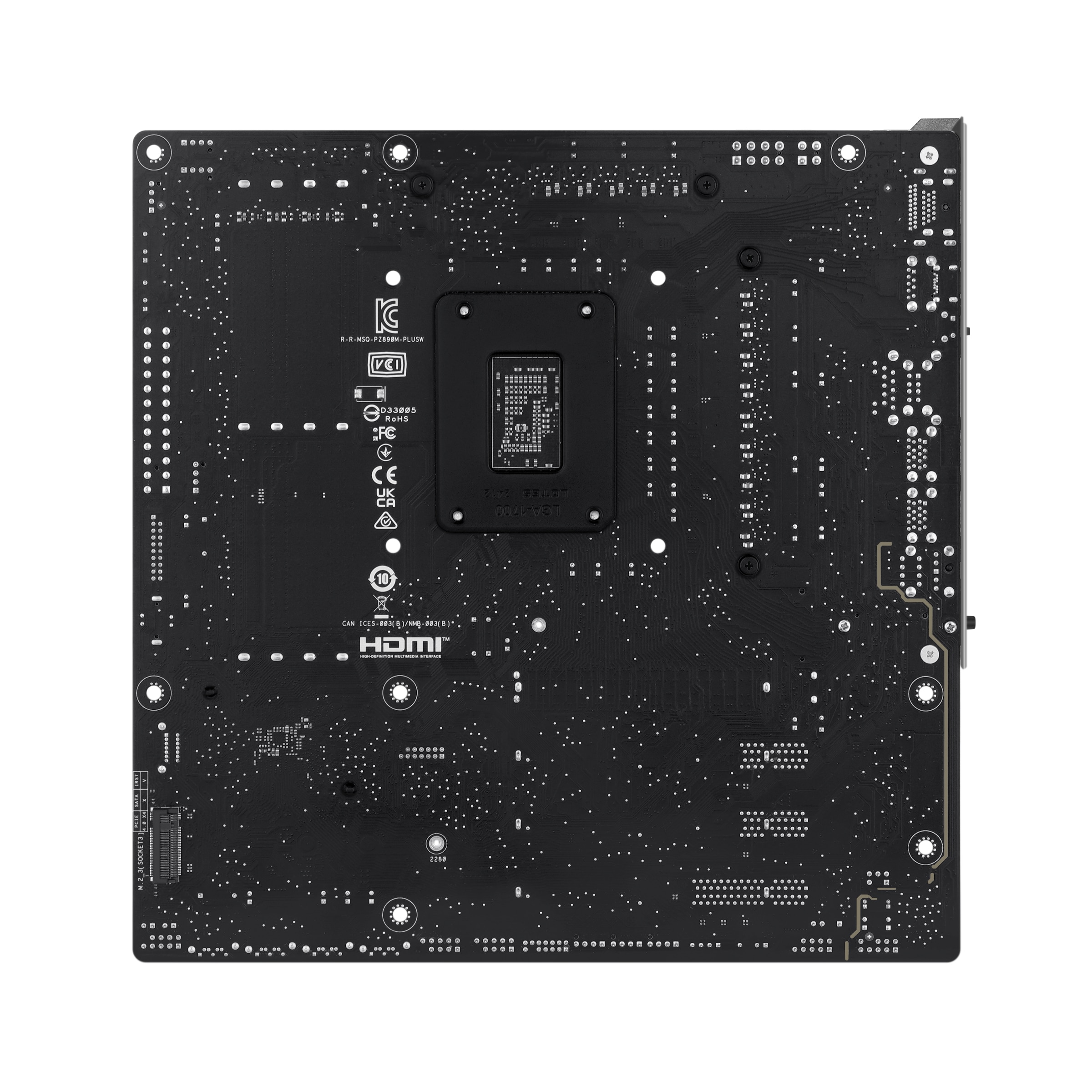 MotherBoard Asus Prime Z890M-PLUS WIFI Socket LGA1851 4xDDR5 Hdmi DP mATX - Image 2