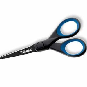 Tesoura de escritório Dahle 54305 13cm Revestida a titânio Revestimento antiaderente Cabos revestidos a borracha