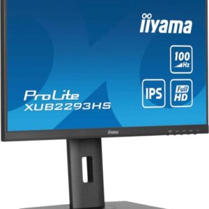 Alternative view of Monitor iiyama 21.5" ProLite XUB2293HS-B6 1920 x 1080 Pixeles Full HD LED Preto