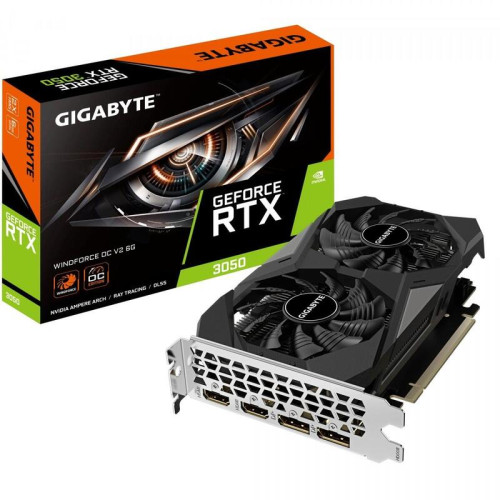 Placa Gráfica Gigabyte RTX3050 6GB GV-N3050WF2OCV2-6GD GDDR6 - Image 2