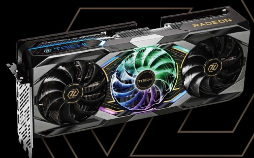 Placa Gráfica Asrock RX9070XT TC 16GO Amd RX9070XT 16GB Gddr6 256BIT 2HDMI+2DP (3 Ventoinhas) - Image 2