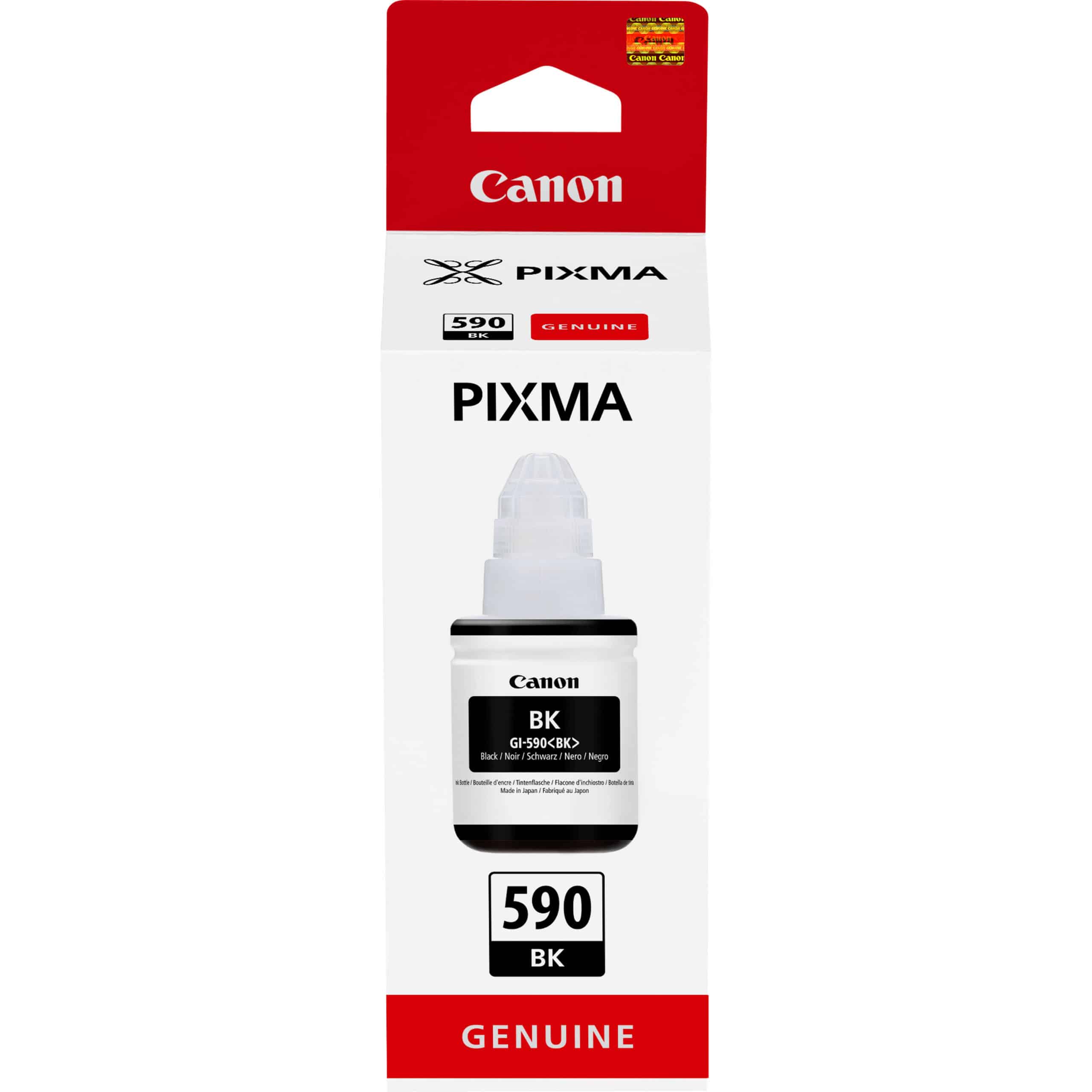 Tinteiro Original Canon GI-590 Preto (Garrafa)