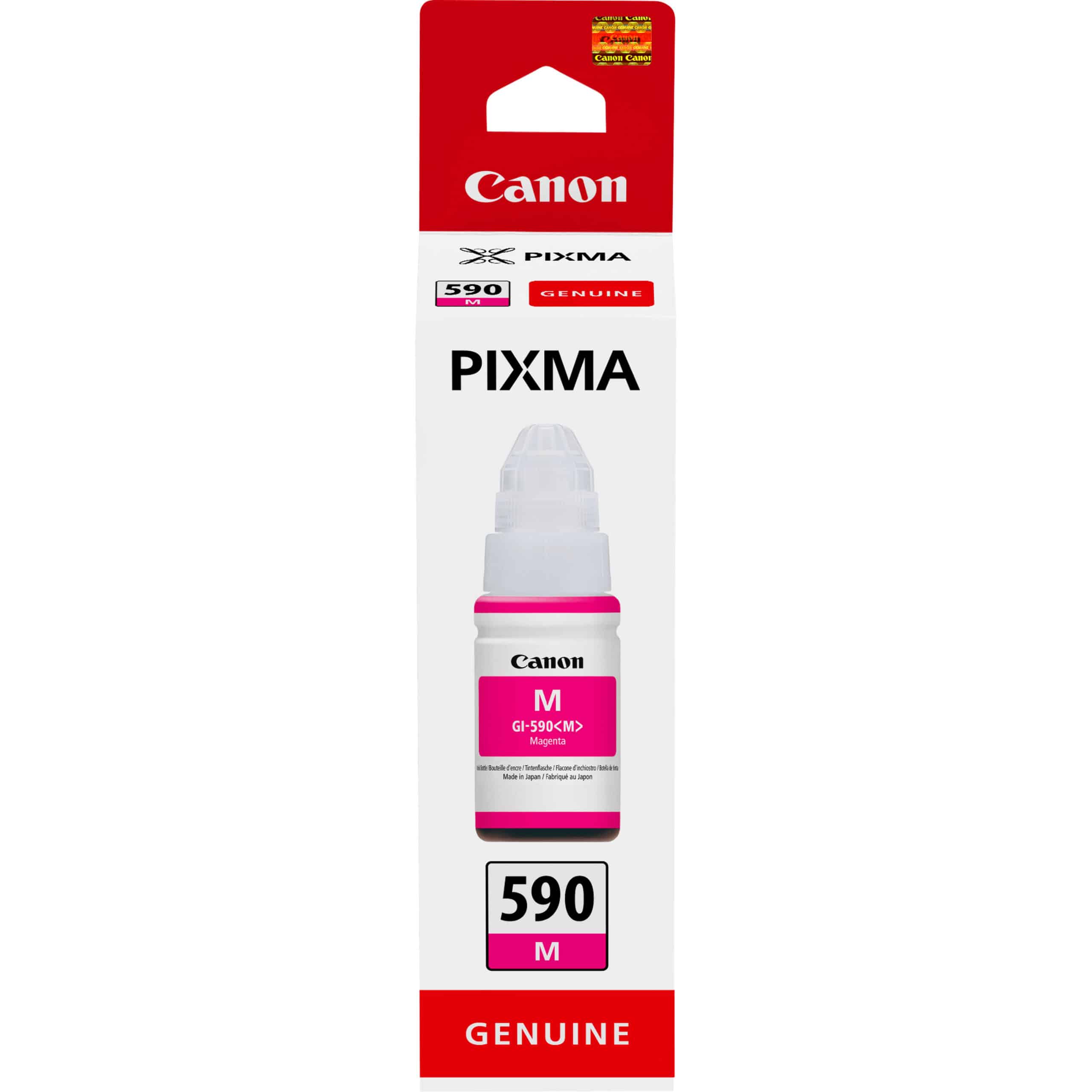 Tinteiro Original Canon GI-590 Magenta (Garrafa)