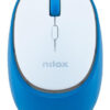 Rato Nilox Dual-Wireless Recarregável Azul