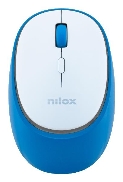 Rato Nilox Dual-Wireless Recarregável Azul