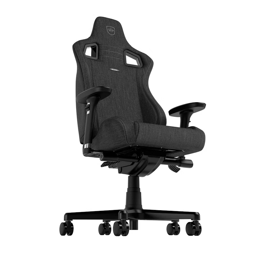 Cadeira noblechairs EPIC Compact TX Cinza e carbono - Image 9