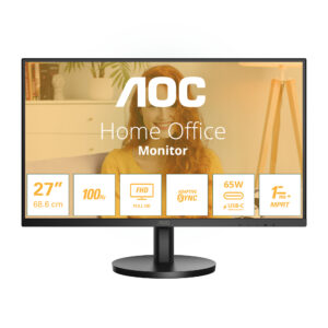 Monitor AOC Basic-line 27B3CA2 B3 Series  27" Full HD  100 Hz  1 ms  HDMI + USB-C Multimédia