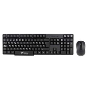 Teclado + Rato Wireless NGS Euphoria  Preto