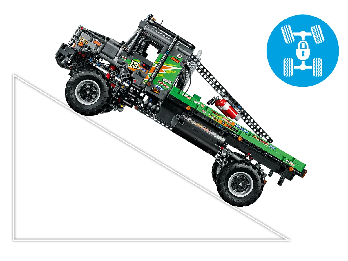 Lego Technic Camião de Testes Mercedes-Benz Zetros 4x4 - Image 4